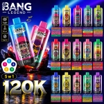 Bang Legend 120K 5 w 1 jednorazowy e-papieros – 120 000 zaciągnięć USB-C LED wyświetlacz wielosmakowy vape Polska