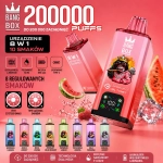 Bang Box 200K 8 w 1 jednorazowy vape – 200 000 zaciągnięć, 10 smaków, akumulator wielokrotnego ładowania