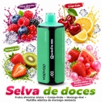 VopVop Quads 4 em 1 vape descartável 120000 puffs sabor Doçura Frutada com frutos silvestres e cereja com limão, imagem promocional do produto
