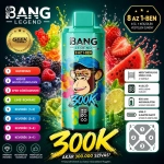Bang Legend 8in1 300K gumimaci vegyes bogyós gyümölcs eper görögdinnye lime római eldobható vape