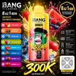 Bang Legend 8in1 300K eper banán görögdinnye bogyós áfonya fagylalt és fűszeres jégkrém vape mix
