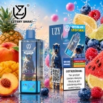 UZY Crystal 100K 4w1 – truskawka z mango, Mr. Blue, letnia brzoskwinia z lodem oraz Black Ice