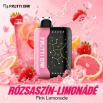 Rózsaszín Limonádé Frutti Bar 25000 puffs eldobható vape – édes savanyú limonádé íz