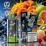 UZY Crystal 100K 4w1 – melon z lodem, Blue Razz z wiśnią, melon z kwaśną brzoskwinią oraz marakuja z kiwi