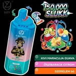 UZY 150K kiwi, maracuja, guava, őszibarack-citrom és Love66 ízkombináció