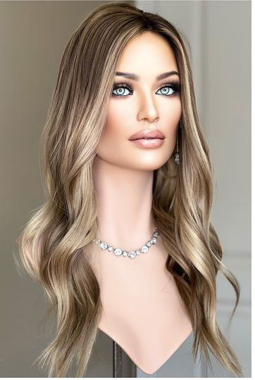 Lace Front Human Natural Hair Toppers for Women Add Fuller Hair Instantly