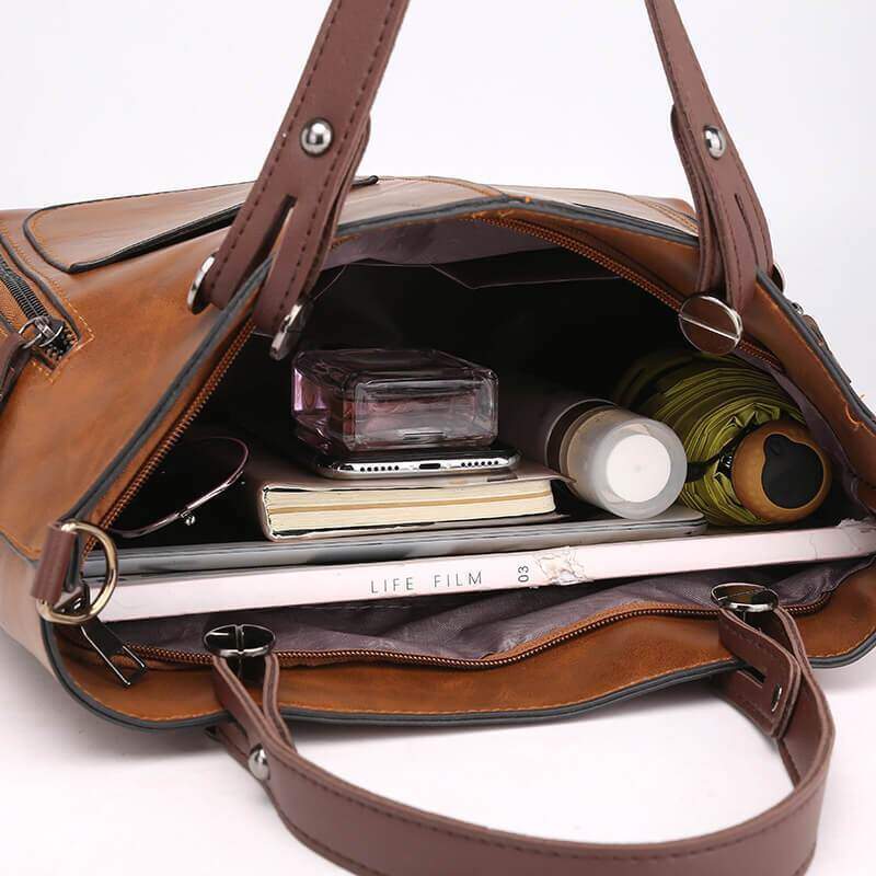 Bolsos de cuero hechos a mano