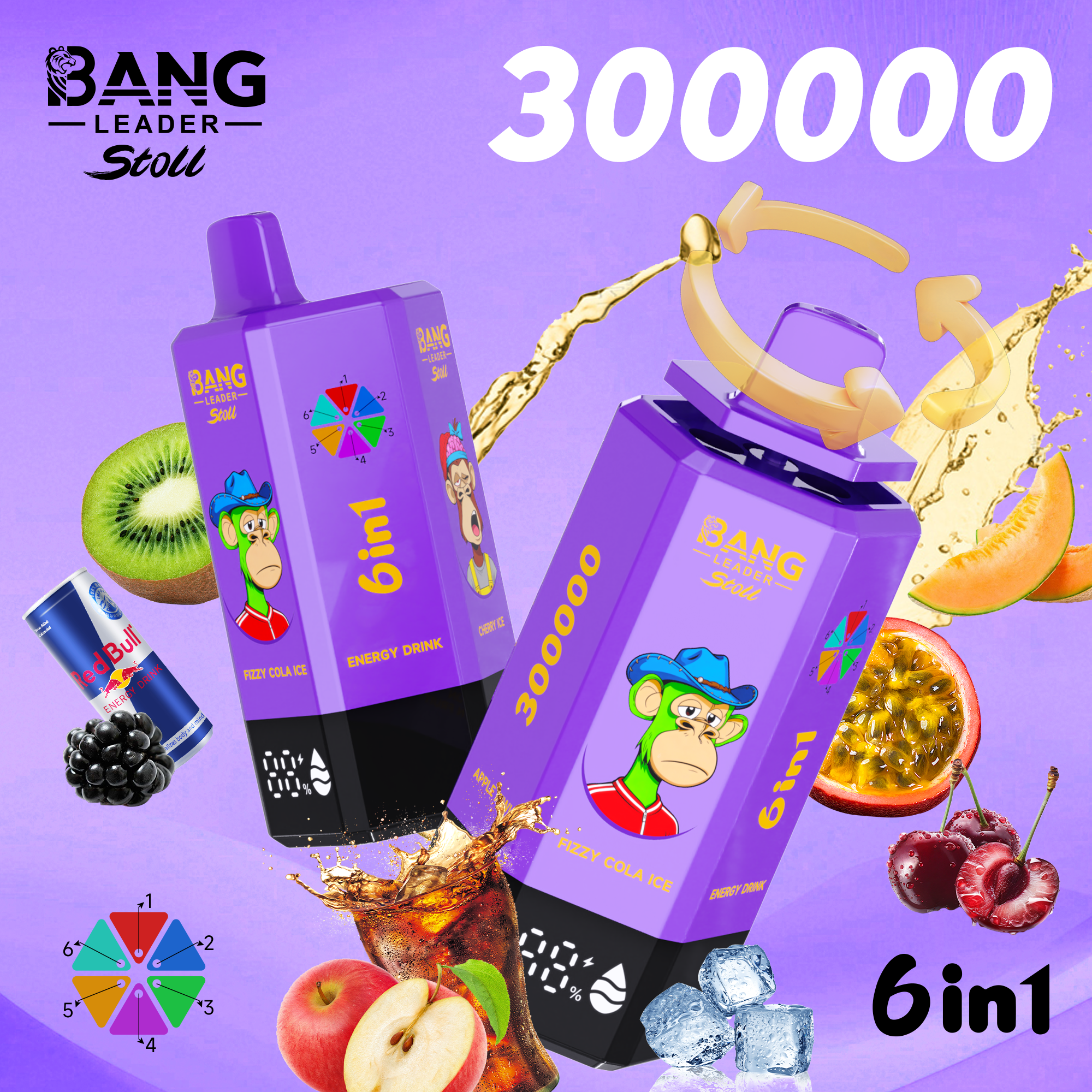  Bang Leader Stoll 300K 6 v 1