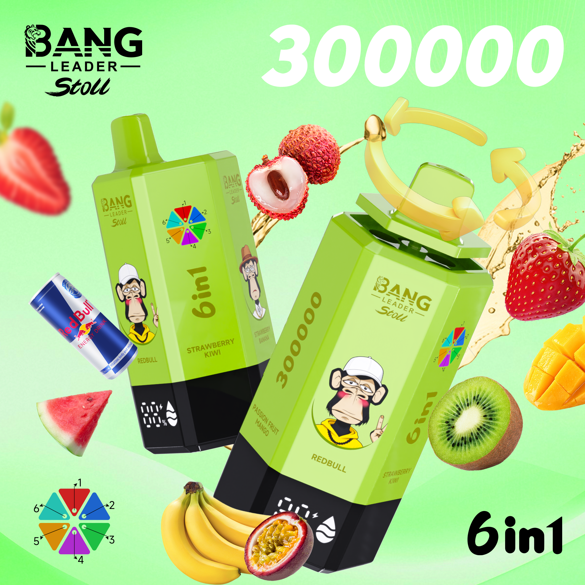  Bang Leader Stoll 300K 6 v 1
