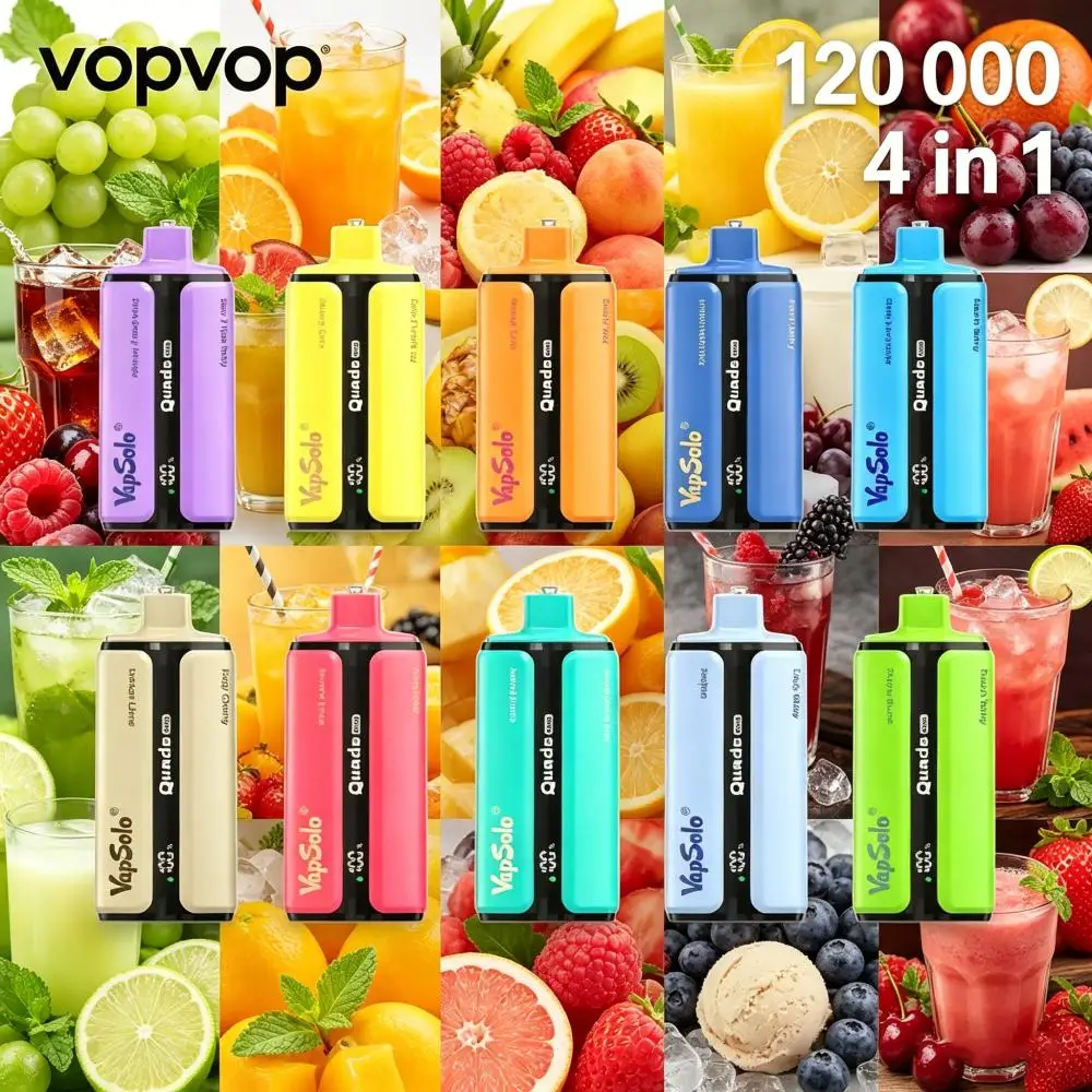 VOPVOP 4in1 – Eldobható Vape 120k találat | 4 íz 1 eszközben 61