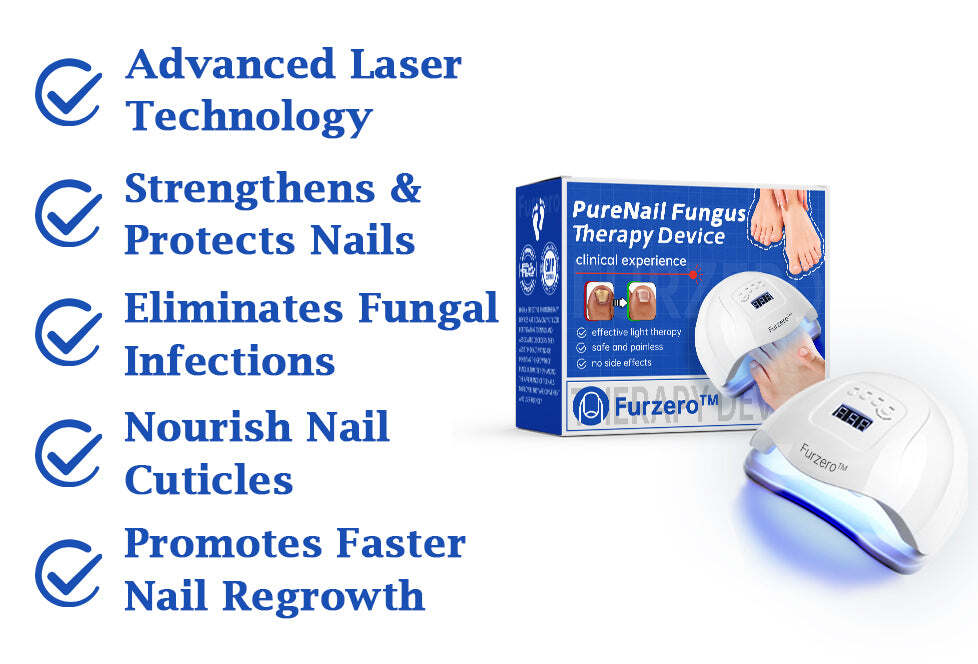 Dispositivo de tratamento laser Furzero™ PureNail para fungos