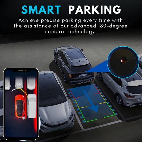 iRosesilk™ Smart Kabellose Mini-Parkkamera
