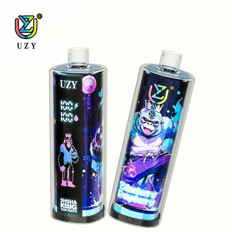 UZY 120K Shisha Hookah King box and device disposable vape strawberry watermelon flavor Poland stock