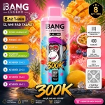 Bang Legend 8in1 300K nyári mangó jégkrém szerelem 66 savanyú mangó ananász eldobható vape ízvariációk