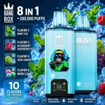 Bang Box 200K Mint Ice Blueberry Raspberry Grape Ice Nerdz Candy flavor vape