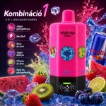 VOPVOP 150K 6 az 1-ben eldobható vape görögdinnyés jég, Red Bull, eper-kiwi, áfonyás jég, citrom-lime és eper-görögdinnye ízekkel