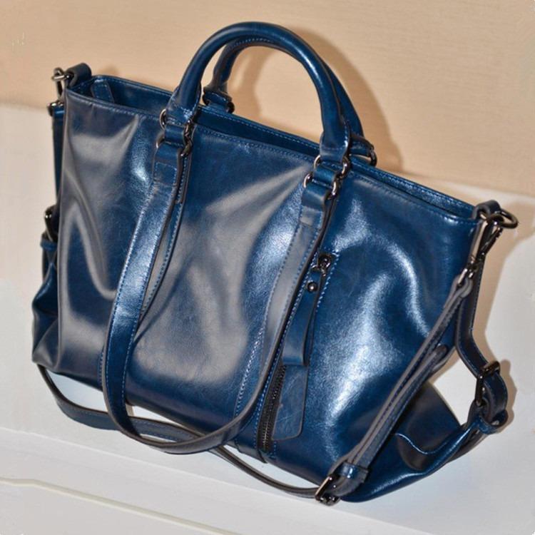 🔥Oferta especial🔥Bolsa de ombro de couro Harmony em cera de óleo