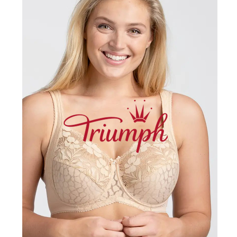 Triumph - 3 peças💝 Sutiã push-up confortável feito de puro algodão✨✨