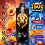 Bang Legend 150K 6 w 1 jednorazowy e-papieros – Brzoskwinia Lód, Mango-Brzoskwinia, Borówka-Brzoskwinia