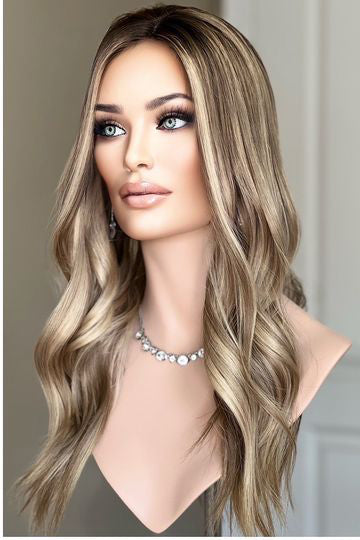 Lace Front Human Natural Hair Toppers for Women Add Fuller Hair Instantly