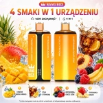 Bang Box 160K 4 w 1 – kwaśne mango z ananasem, cytrynowa cola, brzoskwinia z jagodami, truskawka z bananem