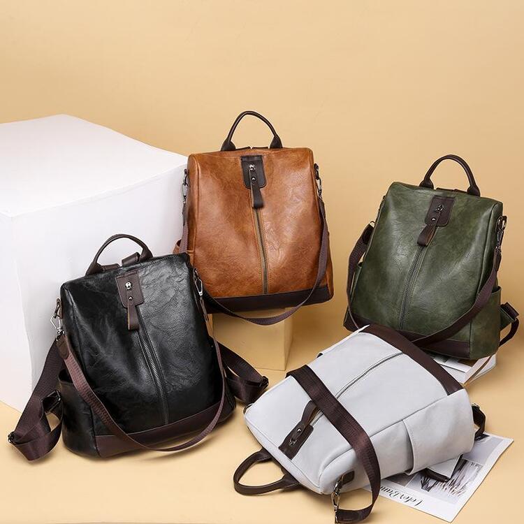 🔥Oferta especial🔥Uma mochila feminina simples e versátil com grande capacidade
