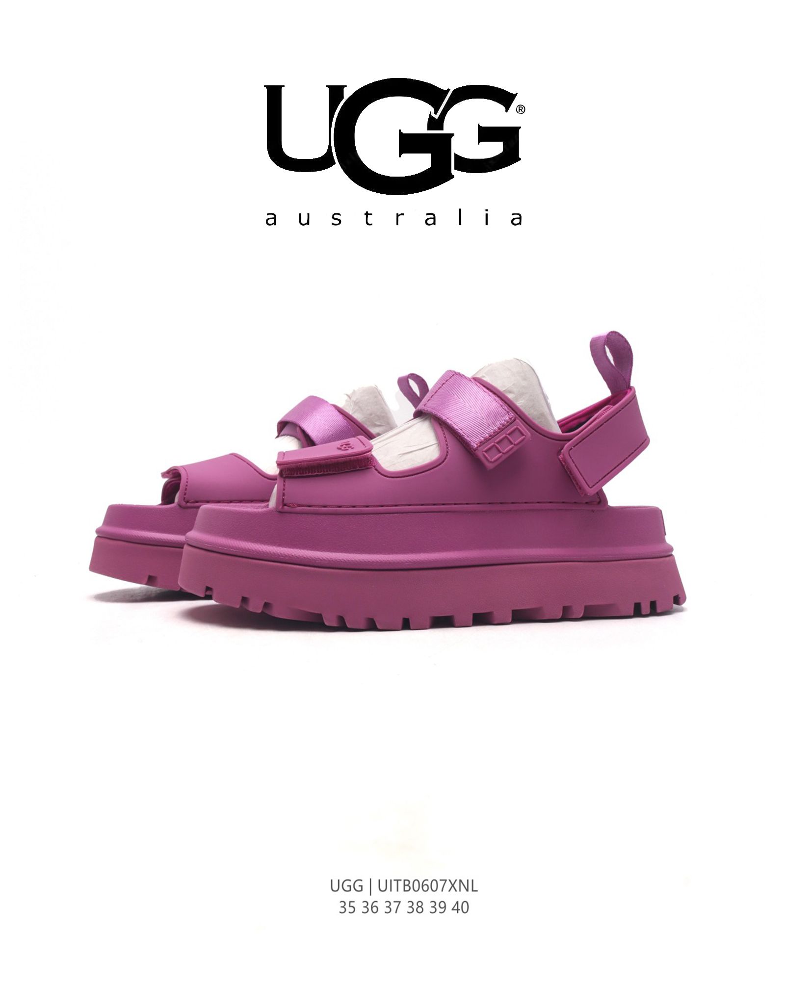 UGG@2025 novas sandálias desportivas casuais