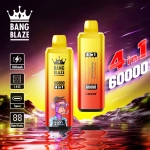 Bang Blaze® 60000 60k Puffs 4 In 1 Flavors Newest Original Rechargeable Lcd Display Disposable Vape