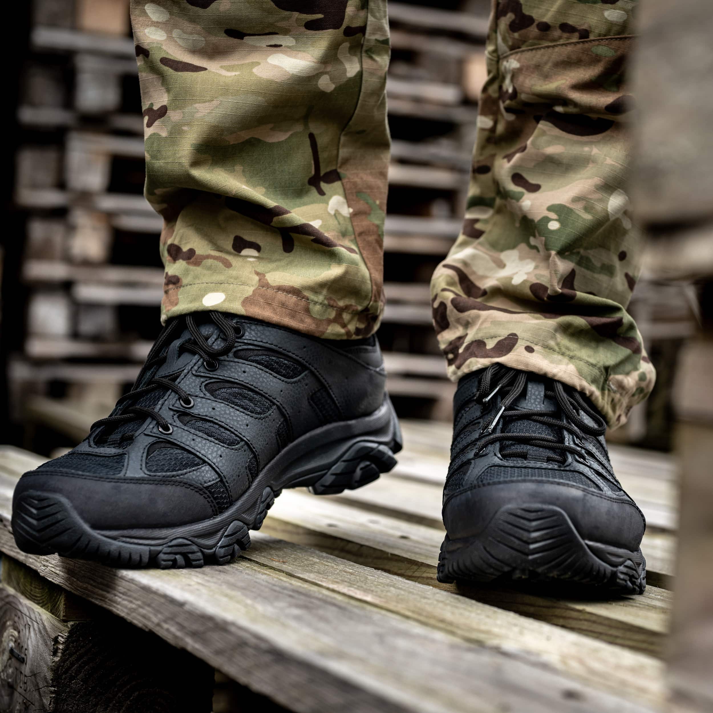 Buty Merrell MOAB 3 alacsony felső taktikai cipő - sötét farkas