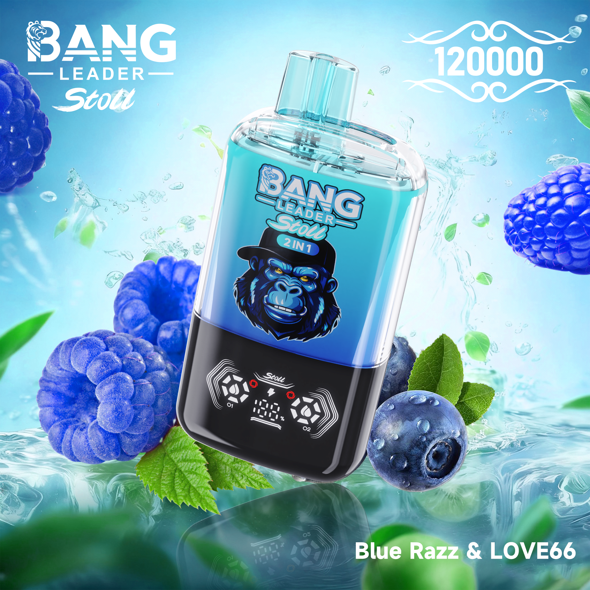 Bang Legend 120K 5-v-1 EU – 120 000 potahů, chytrá jednorázová elektronická cigareta 5 v 1 | Rychlé dodání z českého skladu