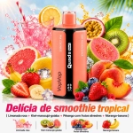 VopVop Quads 4 em 1 vape descartável 120000 puffs sabor Smoothie Tropical com limonada rosa kiwi maracujá e morango banana