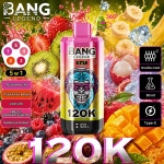 Bang Legend 120K smak Tropikalny Mix – ananas mango guawa jednorazowy vape Polska