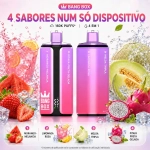 Bang Box 160k vape descartável Portugal 4 sabores Morango melancia, Limonada rosa, Tripla melancia, Black Dragon gelado