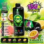 Bang Legend 150K 6 w 1 jednorazowy e-papieros – Winogrono Smoothie, Winogrono Guma Balonowa, Malina-Winogrono
