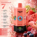 Kombinacja 7 smaków VOPVOP 160K – mango, kiwi, truskawka, melon i mieszanka egzotycznych owoców