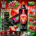 Görögdinnye jég eldobható vape görögdinnye bogyós gyümölcs és eper keverékkel, nyári frissességgel