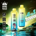 Bang Blaze® 60000 60k Puffs 4 In 1 Flavors Newest Original Rechargeable Lcd Display Disposable Vape