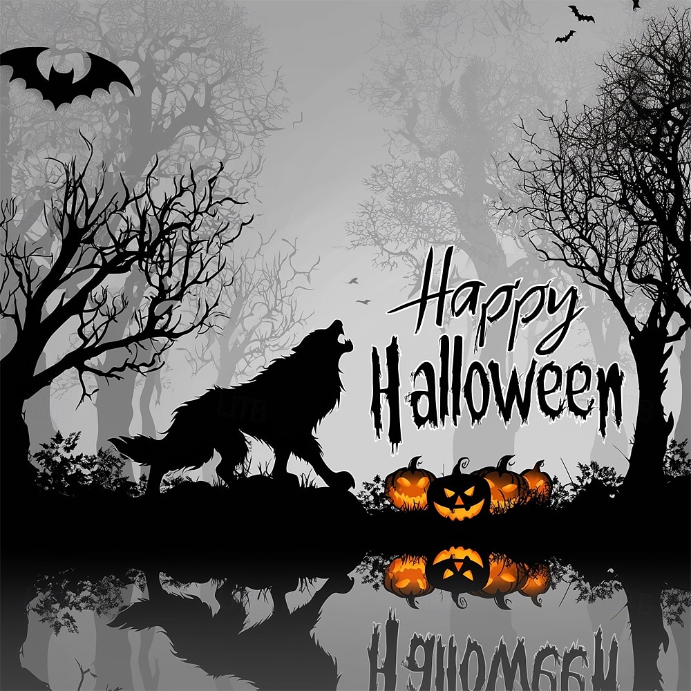 Halloween Men's Pumpkin 3D Printed Crew Neck T-Shirt Short Sleeves