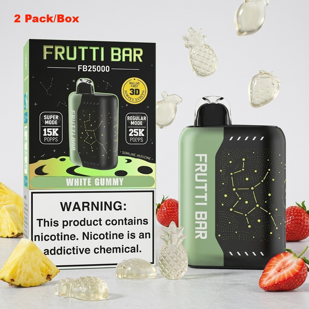 Buy 1 Get 1 Free - FRUTTI BAR FB25000 Disposable Vape 25000 Puffs (2 Pack/Box)
